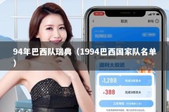 94年巴西队瑞典（1994巴西国家队名单）