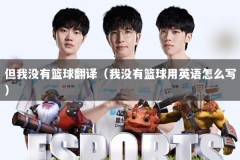 但我没有篮球翻译（我没有篮球用英语怎么写）